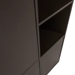 Meggy opbergkast links 108 cm grenen middenbruin [fsc]