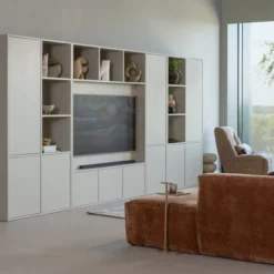 Meggy opbergkast rechts 108 cm grenen dust [fsc]
