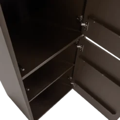 Meggy smalle opbergkast 55 cm grenen middenbruin [fsc]