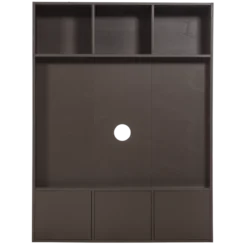 Meggy tv opbergkast 160 cm grenen middenbruin [fsc]