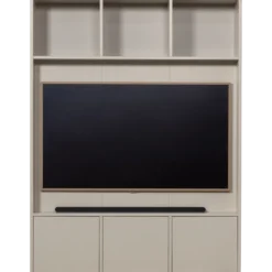 Meggy tv opbergkast 160 cm grenen dust [fsc]