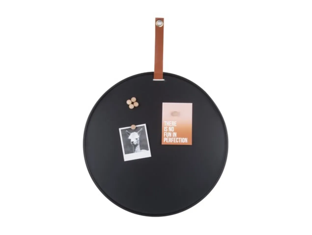 Memo board Perky iron black