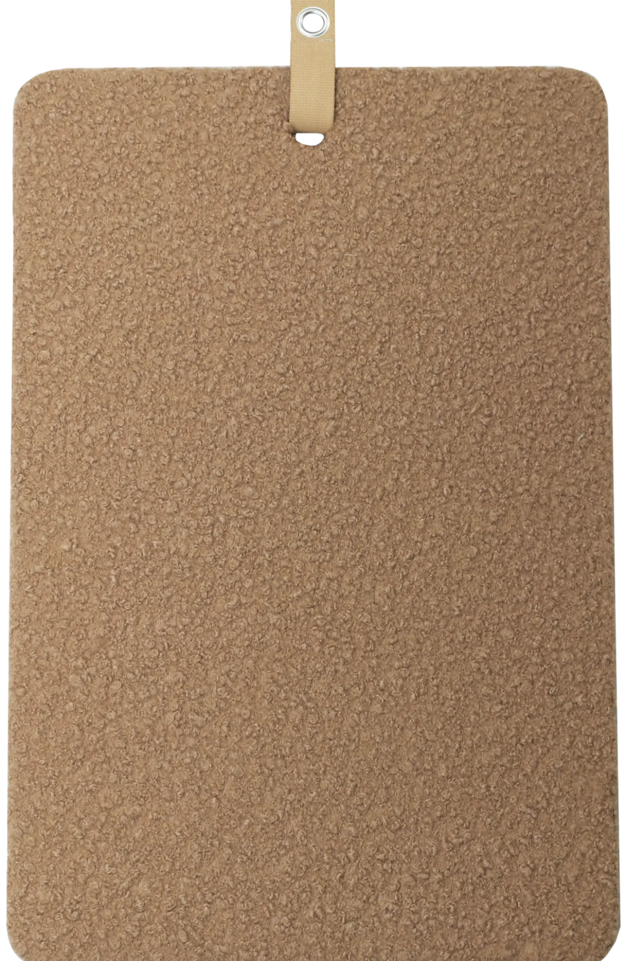 memo prikbord bouclé camel 40x60cm