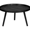 Mesa bijzettafel l 34xo60 cm hout zwart [fsc]