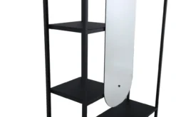 Metalen kledingrek Jonny - 100 x 200 cm Zwart