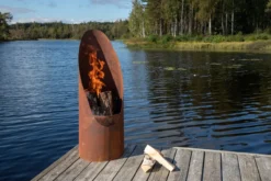 Metalen vuurkorf Lennart - Ø37cm Roestbrui