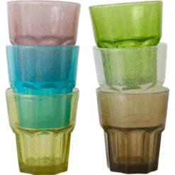 Mineral water glasses - set van 6
