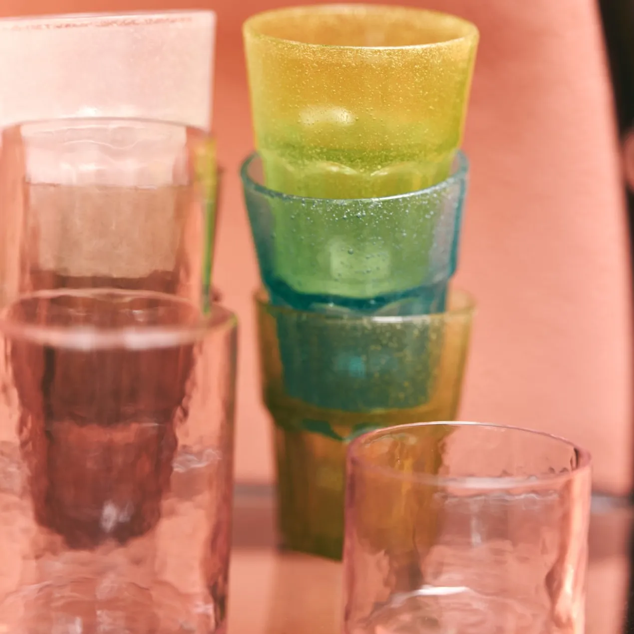 Mineral water glasses - set van 6