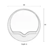 Mirror round wall 40