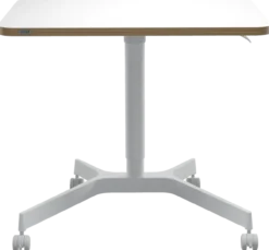 Mobiel Zit-Sta Bureau 80x60 cm wit