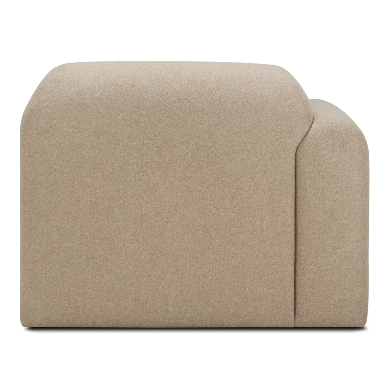 Modulaire bank Bulky R-arm almond