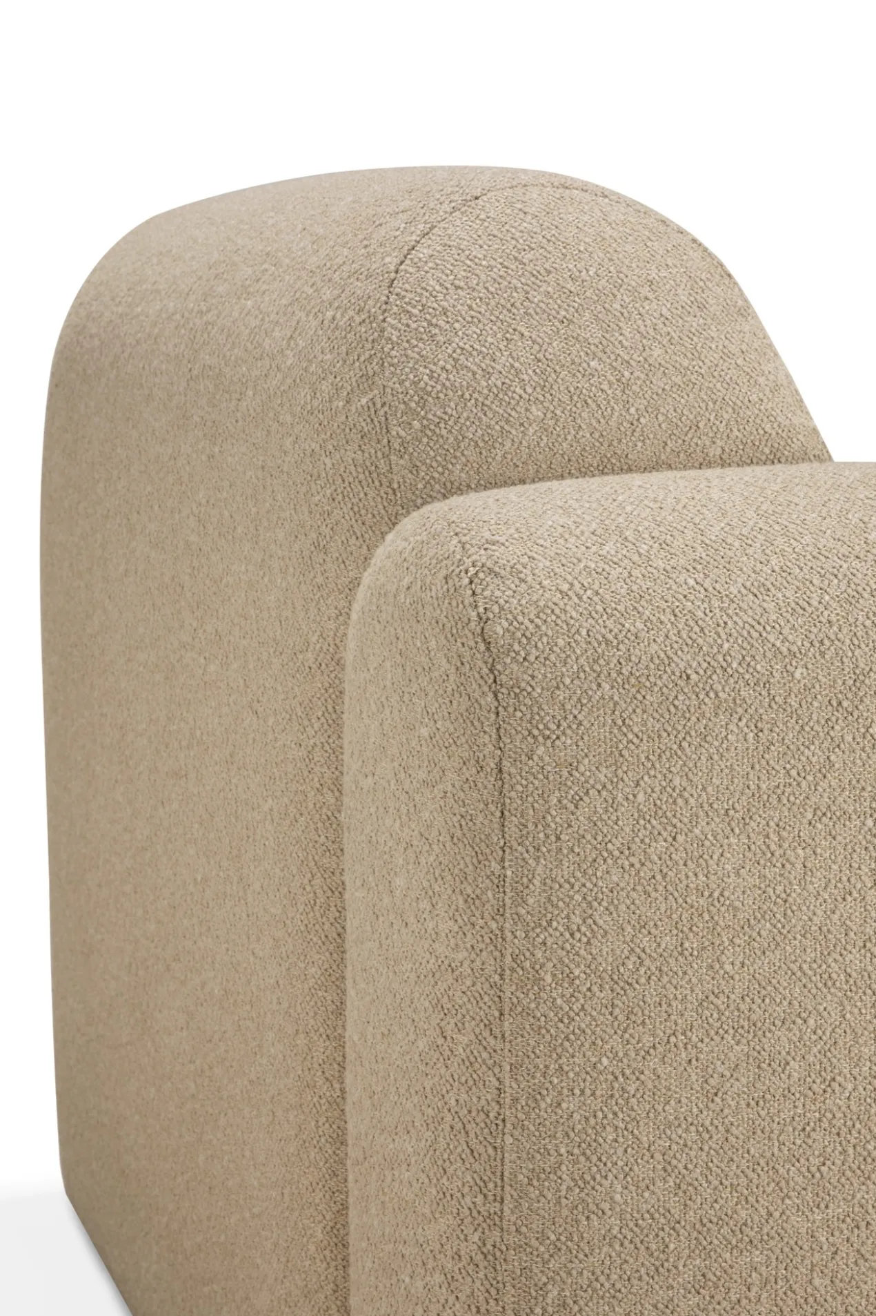 Modulaire bank Bulky R-arm almond