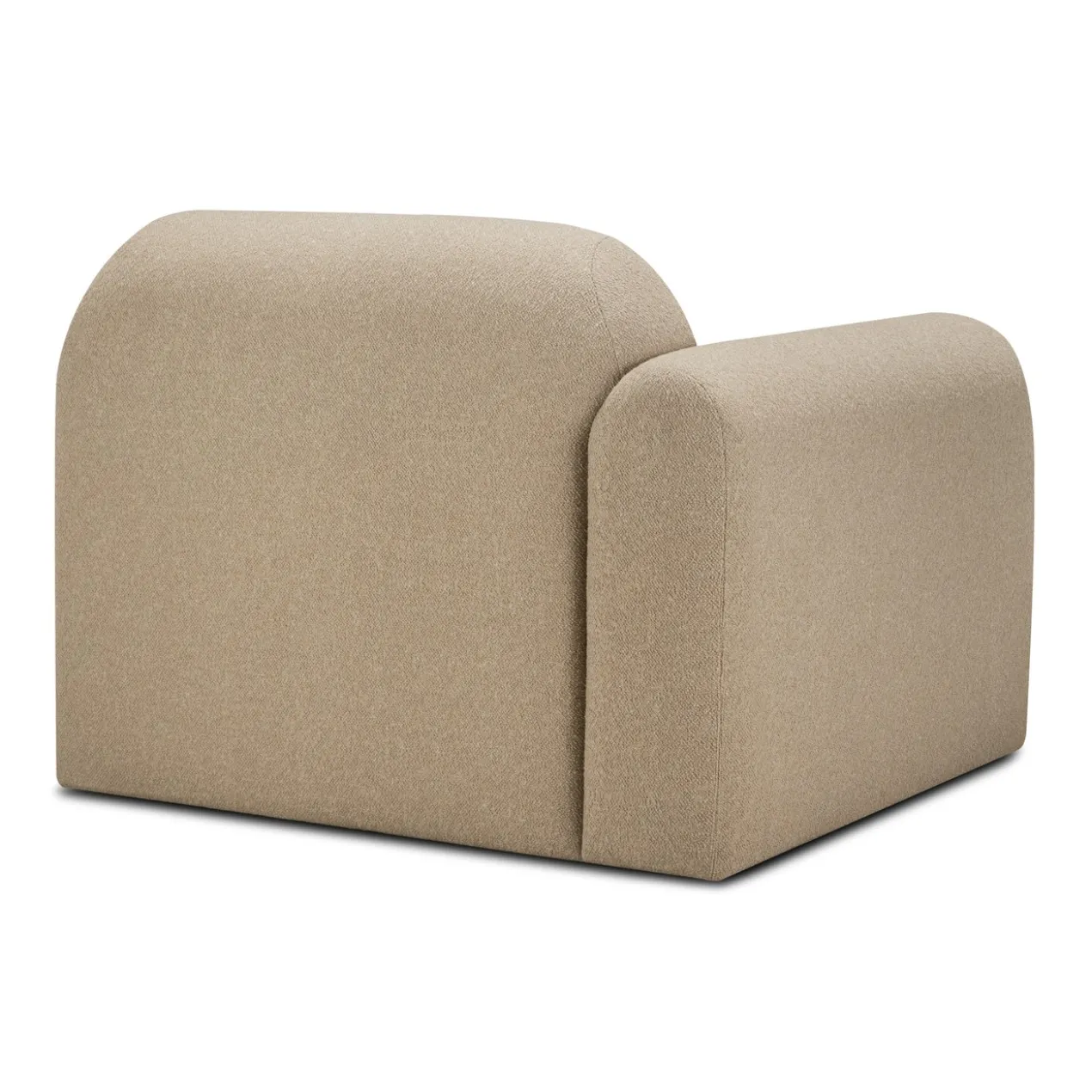 Modulaire bank Bulky R-arm almond