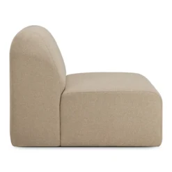 Modulaire bank Bulky 1 seat almond