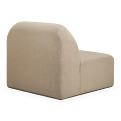 Modulaire bank Bulky 1 seat almond