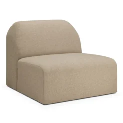 Modulaire bank Bulky 1 seat almond