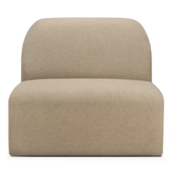 Modulaire bank Bulky 1 seat almond
