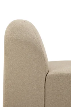 Modulaire bank Bulky 1 seat almond