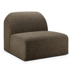 Modulaire bank Bulky 1 seat cedar