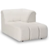 Modulaire bank HKliving Wave Boucle - Divan right cream