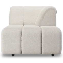 Modulaire bank HKliving Wave Boucle - Divan right cream