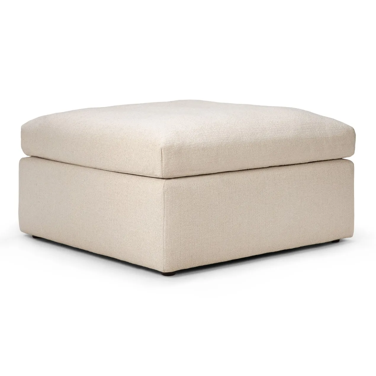 Modulaire bank Mellow - footstool - off white