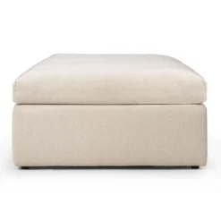 Modulaire bank Mellow - footstool - off white