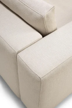 Modulaire bank Mellow - leuning rechts - off white