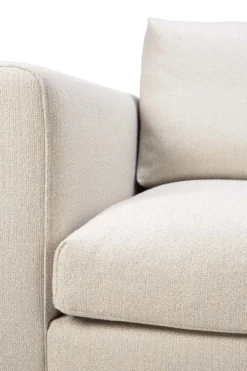 Modulaire bank Mellow - leuning rechts - off white
