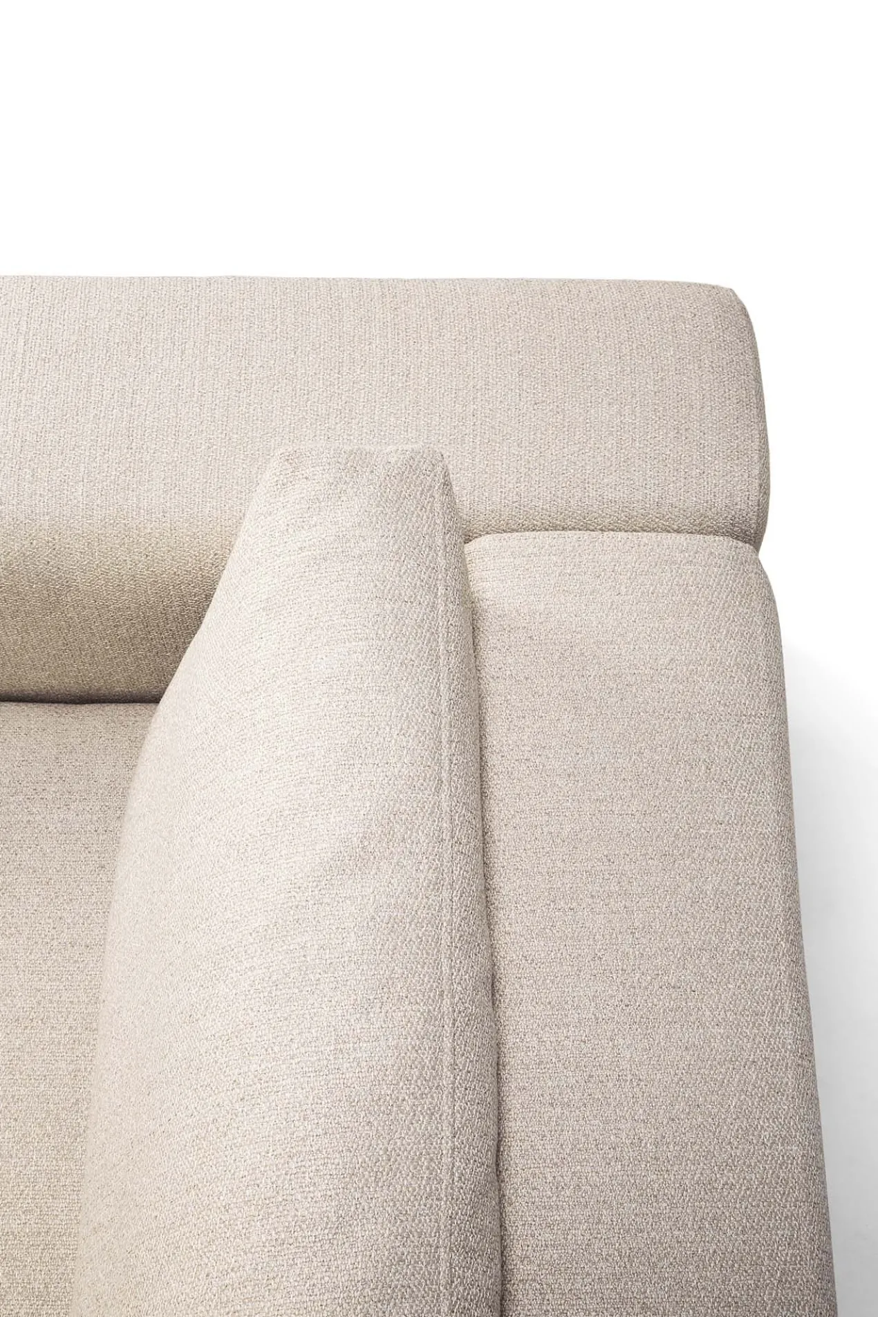 Modulaire bank Mellow - leuning rechts - off white