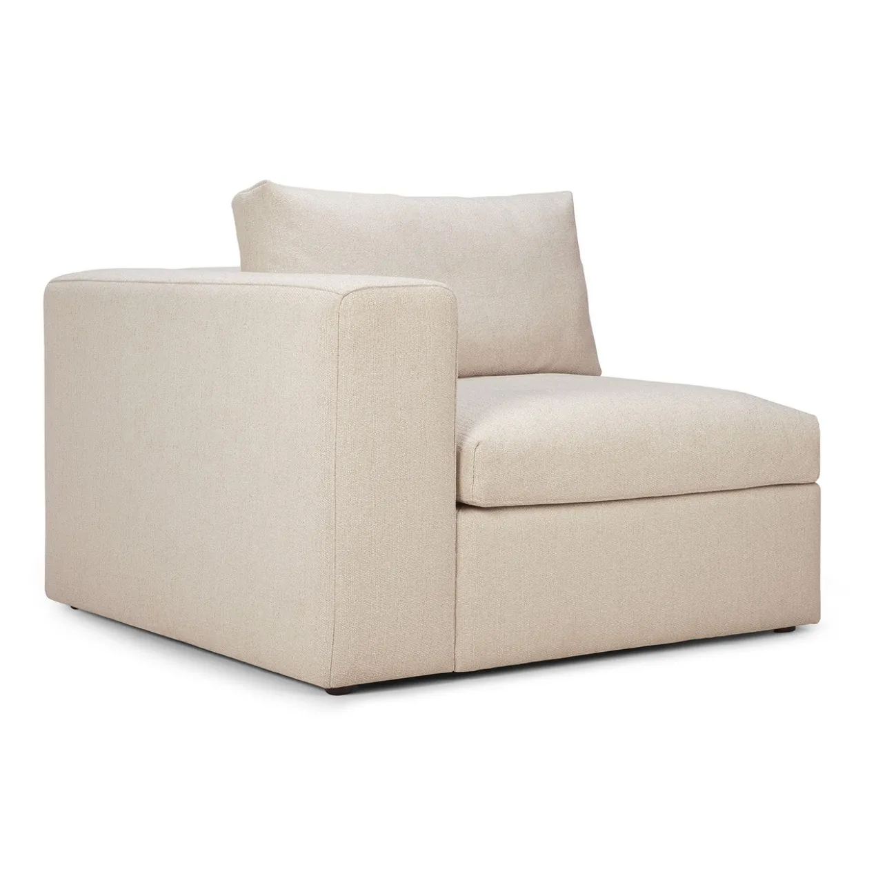Modulaire bank Mellow - leuning rechts - off white