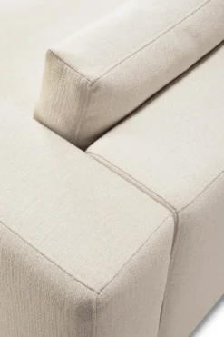Modulaire bank Mellow - leuning links - off white