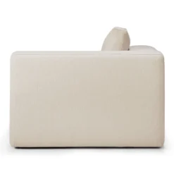 Modulaire bank Mellow - leuning links - off white