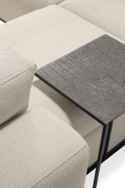 Modulaire bank Mellow - leuning links - off white