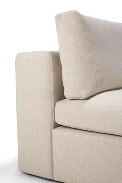Modulaire bank Mellow - 1 seat - off white