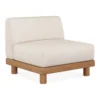 Modulaire bank Monocle outdoor wit 1 seat