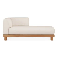 Modulaire bank Monocle outdoor wit set 4 zits lounge R