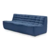 Modulaire bank N701 - blue - 3 seat