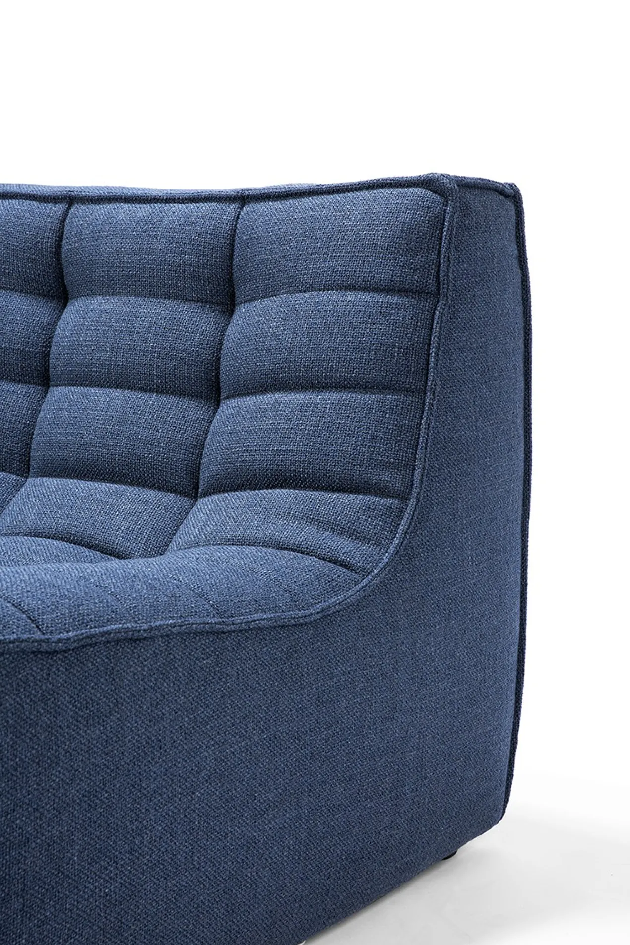 Modulaire bank N701 - blue - 1 seat