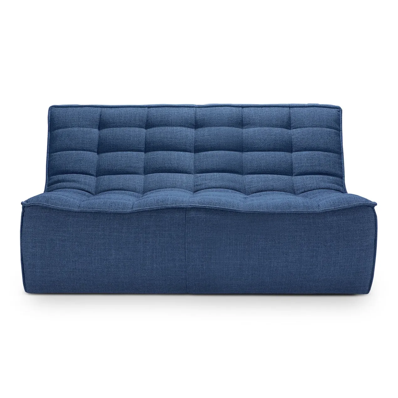 Modulaire bank N701 blue set 2 seat 90° rechte hoek