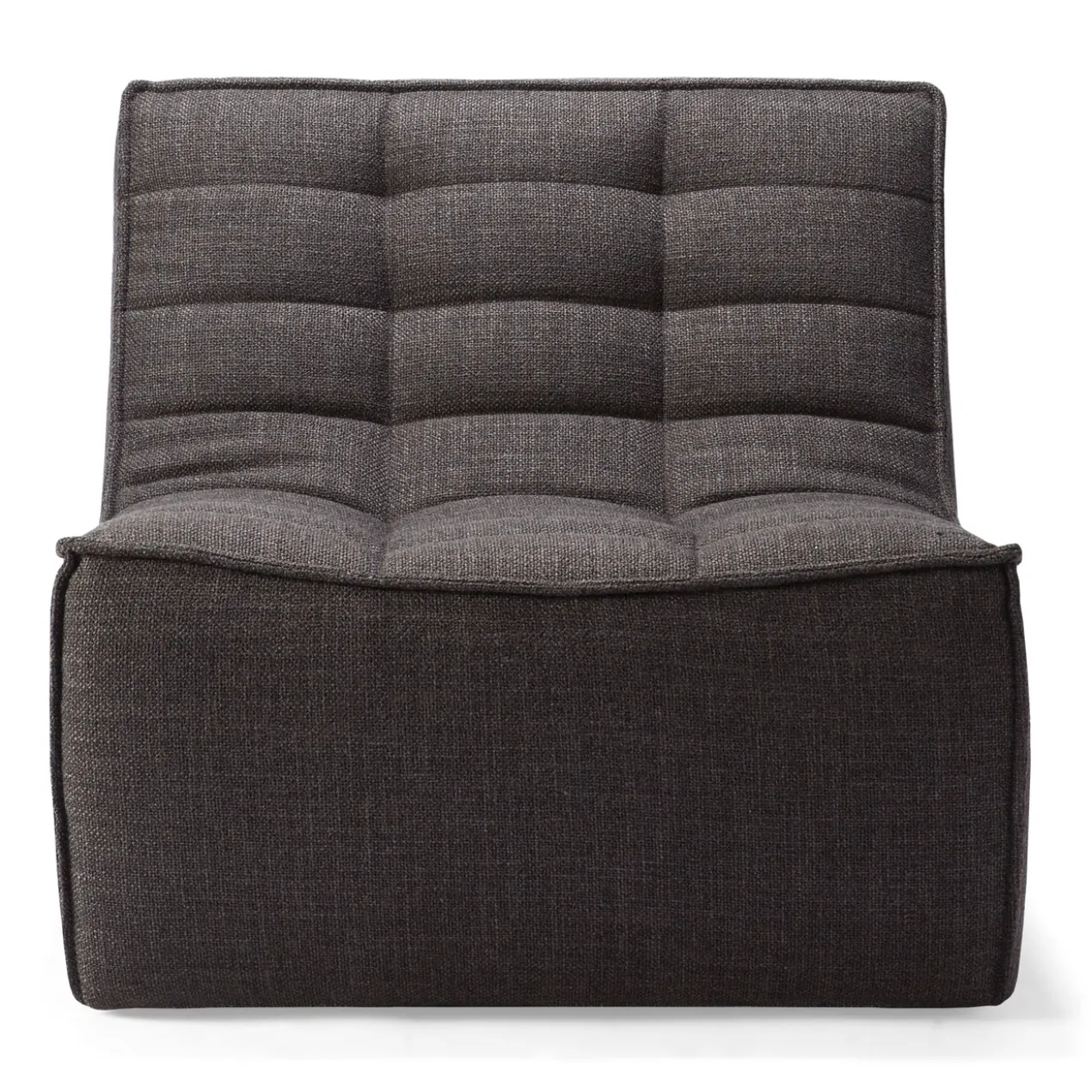 Modulaire bank N701 - dark grey - 1 seat
