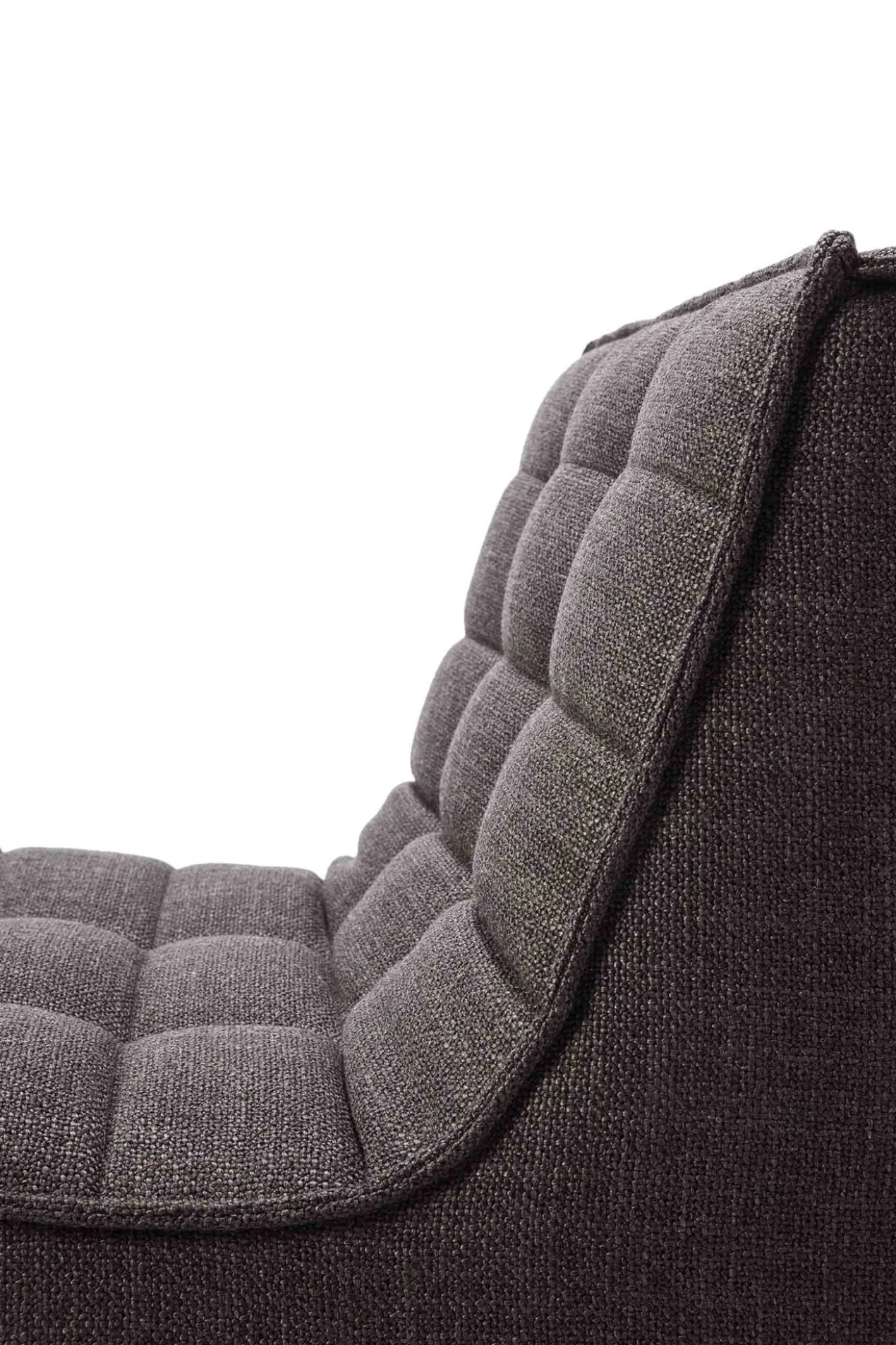 Modulaire bank N701 - dark grey - 1 seat