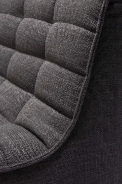 Modulaire bank N701 - dark grey - 1 seat