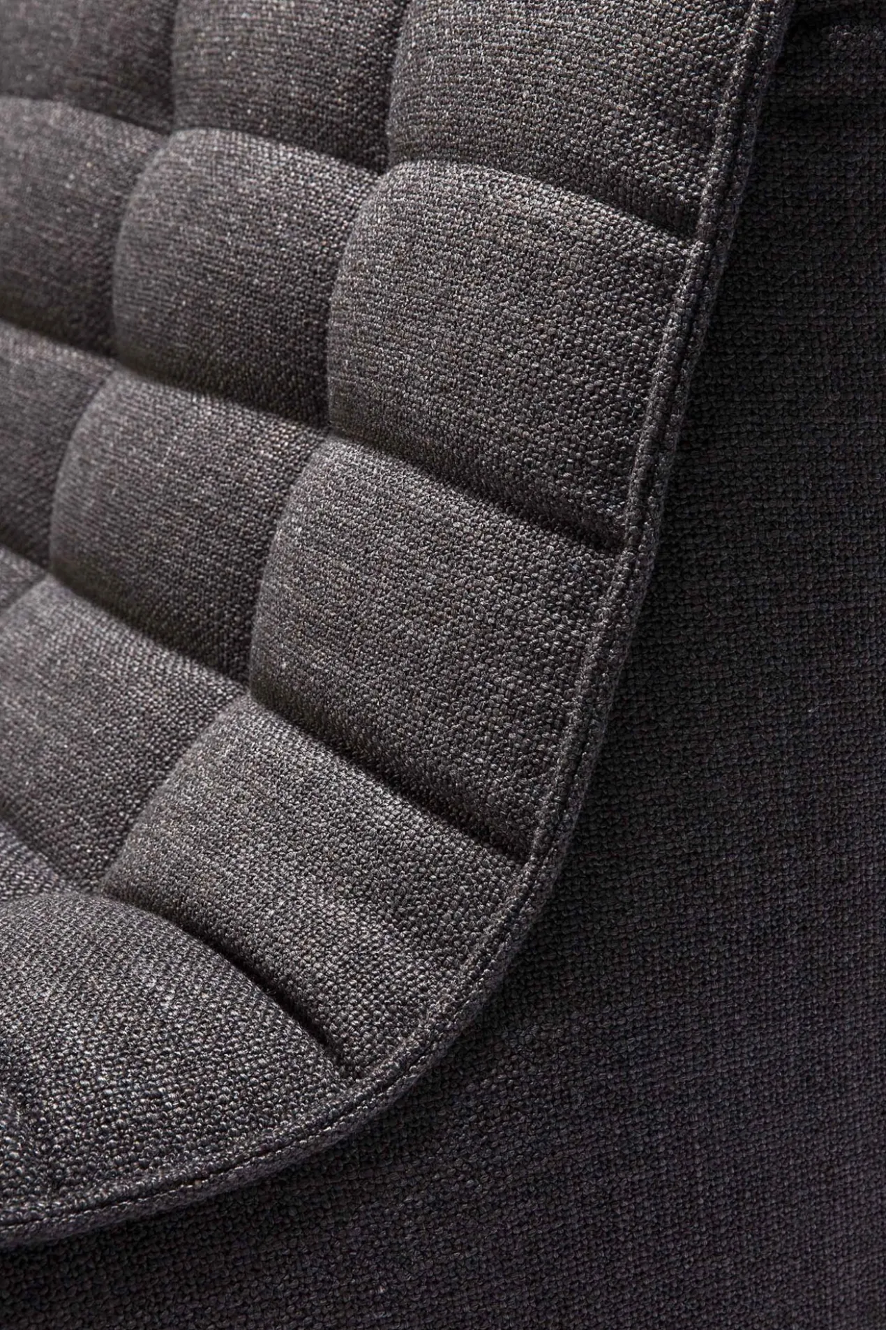 Modulaire bank N701 - dark grey - 1 seat