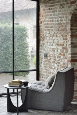 Modulaire bank N701 - dark grey - 1 seat