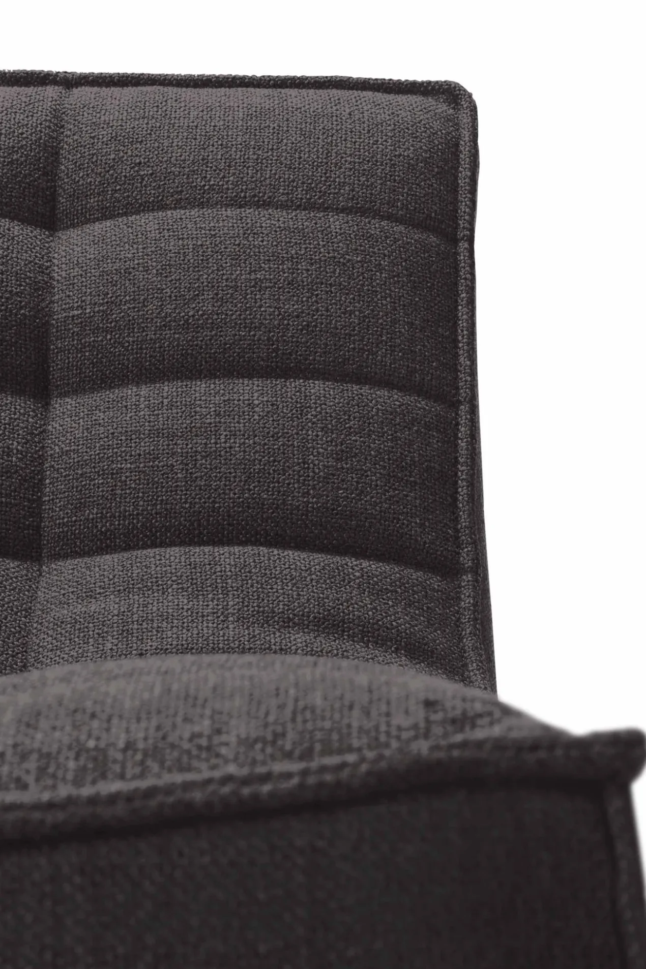 Modulaire bank N701 - dark grey - 1 seat