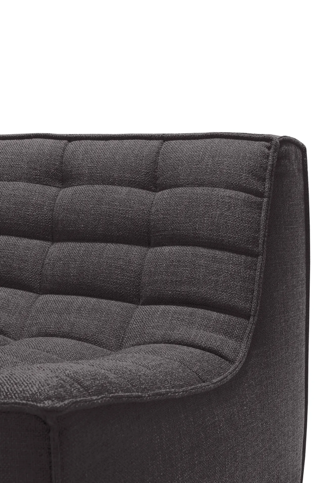 Modulaire bank N701 - dark grey - 2 seat