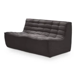 Modulaire bank N701 - dark grey - 2 seat