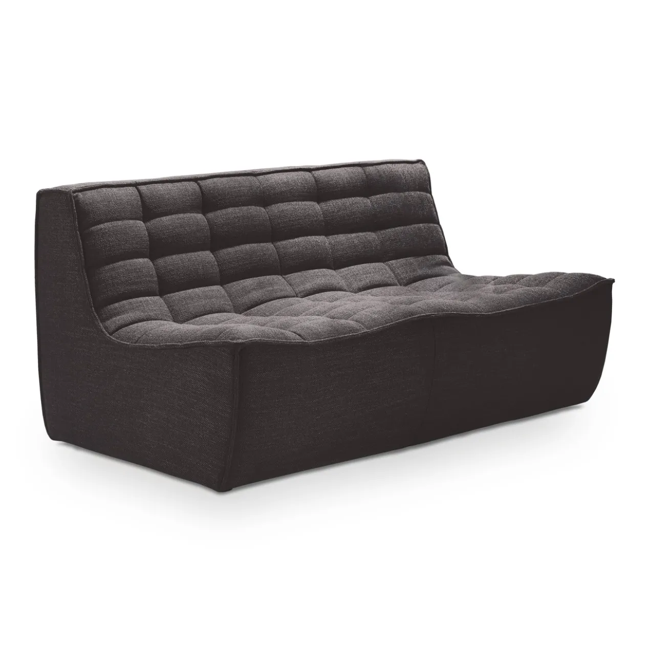 Modulaire bank N701 - dark grey - 2 seat
