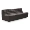 Modulaire bank N701 - dark grey - 3 seat